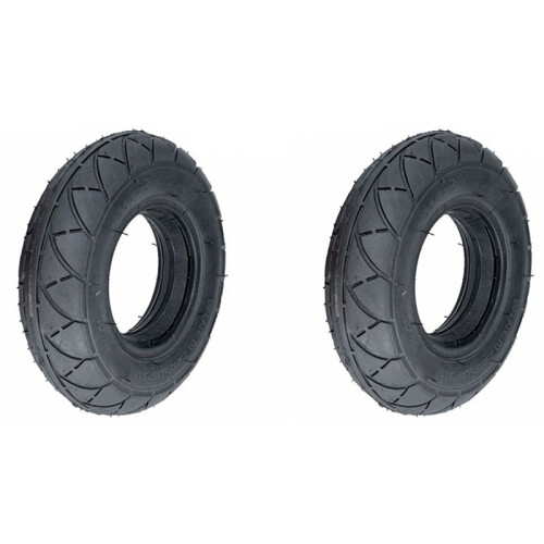 2X Pneu de Scooter Elétrico de 8 Polegadas 200X50 Pneu Sólido Sem Câmara para Scooter Elétrico Emicro