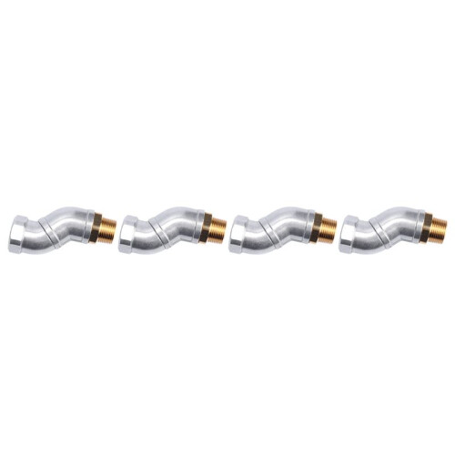 4X  de Mangueira de Combustível de 3/4 Polegadas Conector Giratório 360 para Bocal de Combustível  de AviãO de Combustível Multi-Plano