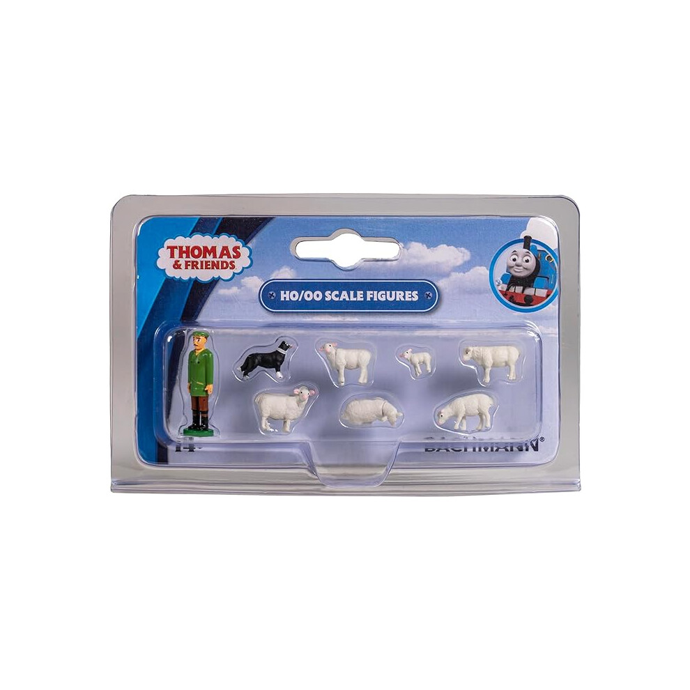 Bachmann Trains - Thomas & Friends - Farmer Mccoll, Sheepdog & Sheep