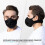 CAMP M Plus Dust Mask Reusable with 6 Activated Carbon 4