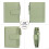 Women's RFID Blocking Bifold Leather Wallet with Zipper 4