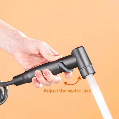Handheld Bidet Sprayer with Dual Control Valve and 1
