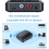 Bluetooth Receiver for Home Stereo RCA Adapter 5.3 inch 7