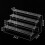 Acrylic ladder display stand 4 layers 29cm 2