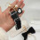 Lily Sakura Flower Keychain Set Pearl Wristlet 2 pcs 2