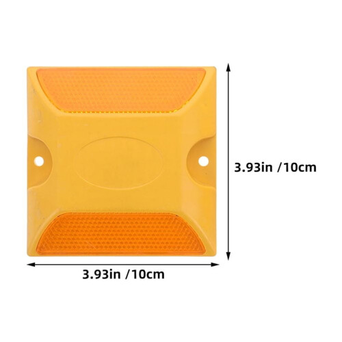 ROSENICE Reflective Road Markers Plastic Square 2 pcs 1