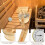 Sauna Accessories Set Bucket Spoon Thermometer Hourglass 4 3
