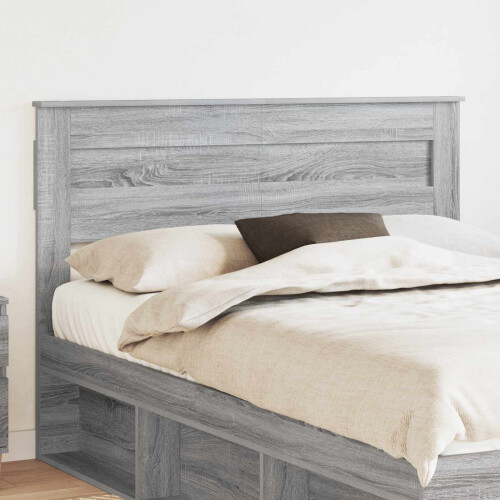 VidaXL vidaXL Headboard Grey Sonoma Engineered wood