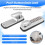 Digital Push Button Door Lock Key Pad Code Combination Access Mechanical Keyless 2