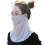Women's floral chiffon sun protection neck gaiter 4