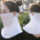 Women's floral chiffon sun protection neck gaiter 3