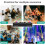 Bluetooth karaoke speaker with 2 wireless mics and RGB 7
