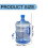 Plastic Water Jug with Spigot 5L 3