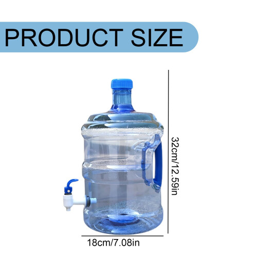 Plastic Water Jug with Spigot 5L 2