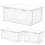 Clear Airtight Bread Container Set of 3 5