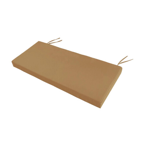 Bench Cushion Modern Rectangle Loveseat Pad Light Brown 2