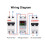 SVP-916 surge protector relay 40/63/80A adjustable voltage 3