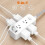 Extension Cord with Surge Protector 20FT 6-Outlet 3