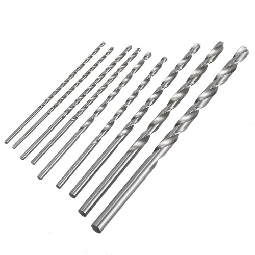 EXTRA LONG HSS DRILL BITS 2mm 2.5mm 3mm 4mm 5mm 6mm SET 1