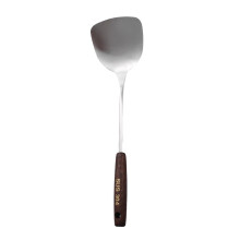 Stainless Steel Wok Spatula with Wooden Handle 1pc