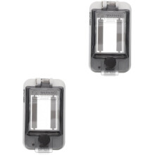 Circuit Breaker Box Cover Clear Weatherproof 2 pcs