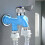 Double-Valve ABS Water Tap with Ceramic Core - 4