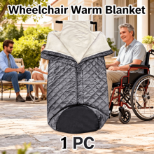 Waterproof Wheelchair Blanket Lightweight Zippered Thermal