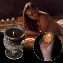 Scented Soy Wax Candles Wine Cup Shape Skin-Safe