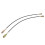 2PCS New Rear Lower Tailgate Boot Straps Cables for   1990-2025 BYC500070 RRC5539 Tailgate Pull Cable 2