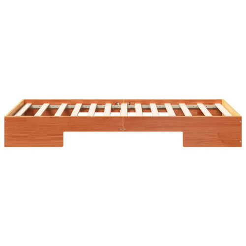 VidaXL vidaXL Bed Frame Brown 90 x 200 cm 1