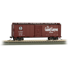 Bachmann Industries 40' Santa Fe Map Box Car - Grand Canyon - HO-Scale Train