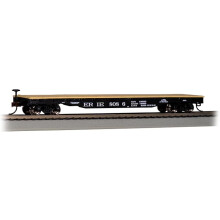 Bachmann Trains - 52' Flat Car - Erie #8086 - HO Scale