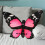 Butterfly Decorative Throw Pillow Plush Home Decor 15.7 x 1