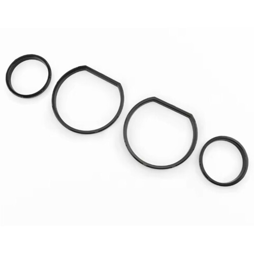 Motorcycle Instrument Board Bezel Kit Speedometer Trim Ring Inserts for  Electra Glide Road Glide Tri Glide 14- 2