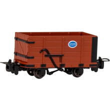 Bachmann Trains - Thomas & Friends - Narrow Gauge HIGH-Side Wagon - Brown - HO Models That Run on N Scale Track