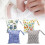 (Animal)Cartoon Pattern Diaper Bag Knitted Flat Fabric Double Zipper Printing Digital 3