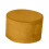 Yellow Pouf Cover for Ottoman Foot Stool Storage 1