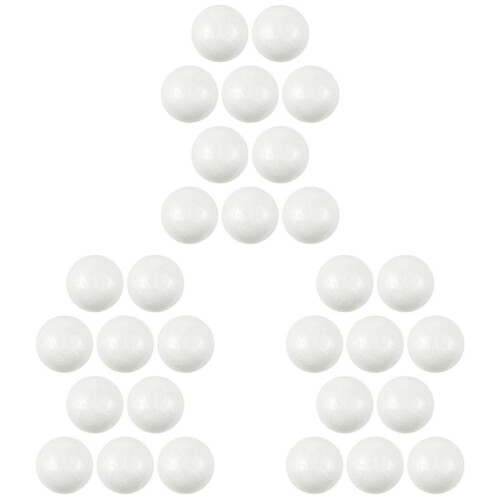 30Pcs Bolas de Espuma de Color  de Tamano de 6 cm 1
