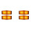 4Pcs LED  Lights Front Double Burner Indicator LampFor     Truck Lorry Front Grill Light B 1