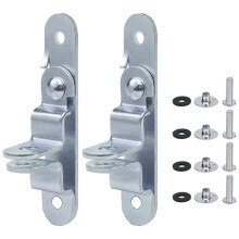 Heavy Duty Cargo Trailer Door Latches Hasp Keeper with Installation Hardware for Enclosed Car Hauler