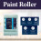Hamilton Hamilton Perfection Medium Pile Roller Sleeves 9 Inch 5 Pack 7