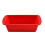 JINGT silicone rectangle cake pan mini loaf bread pan red 1