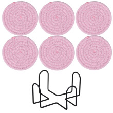 Kitchen Trivets Heat Resistant Cotton Rope 4 Pack
