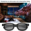 100Pcs Polarized Passive 3D Glasses for Cinema IMIX Screen 3