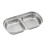 Camping Tableware Set Stainless Steel 5-Piece Portable Tray 1