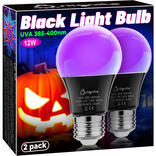LED Bulbs E26 Base 3000K Warm White 2-Pack