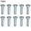 M8 Motorcycle Disc Brake Bolts Hex Socket 10 Pcs 1