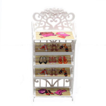 Plastic Shoe Rack for Kids Room 3-Tier