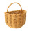 Rattan Wall-Mounted Basket Kitchen Organizer 1 Piece 1