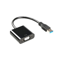 USB 3.0 to VGA adapter cable for multi-display output